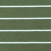 22mm Stripe Cotton Polyester Knit Fabric-Green