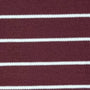 25mm Stripe Cotton Polyester Knit Fabric-Crimson