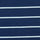 28mm Stripe Cotton Polyester Knit Fabric-Navy