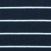 29mm Stripe Cotton Polyester Knit Fabric-Dark Navy