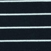 30mm Stripe Cotton Polyester Knit Fabric-Black