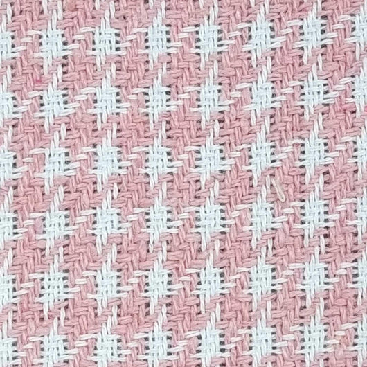 Houndstooth Polyester Woven Fabric | FAB1408 | 1.Green, 2.Pink, 3.Blue, 4.Black by Fabricis.com #