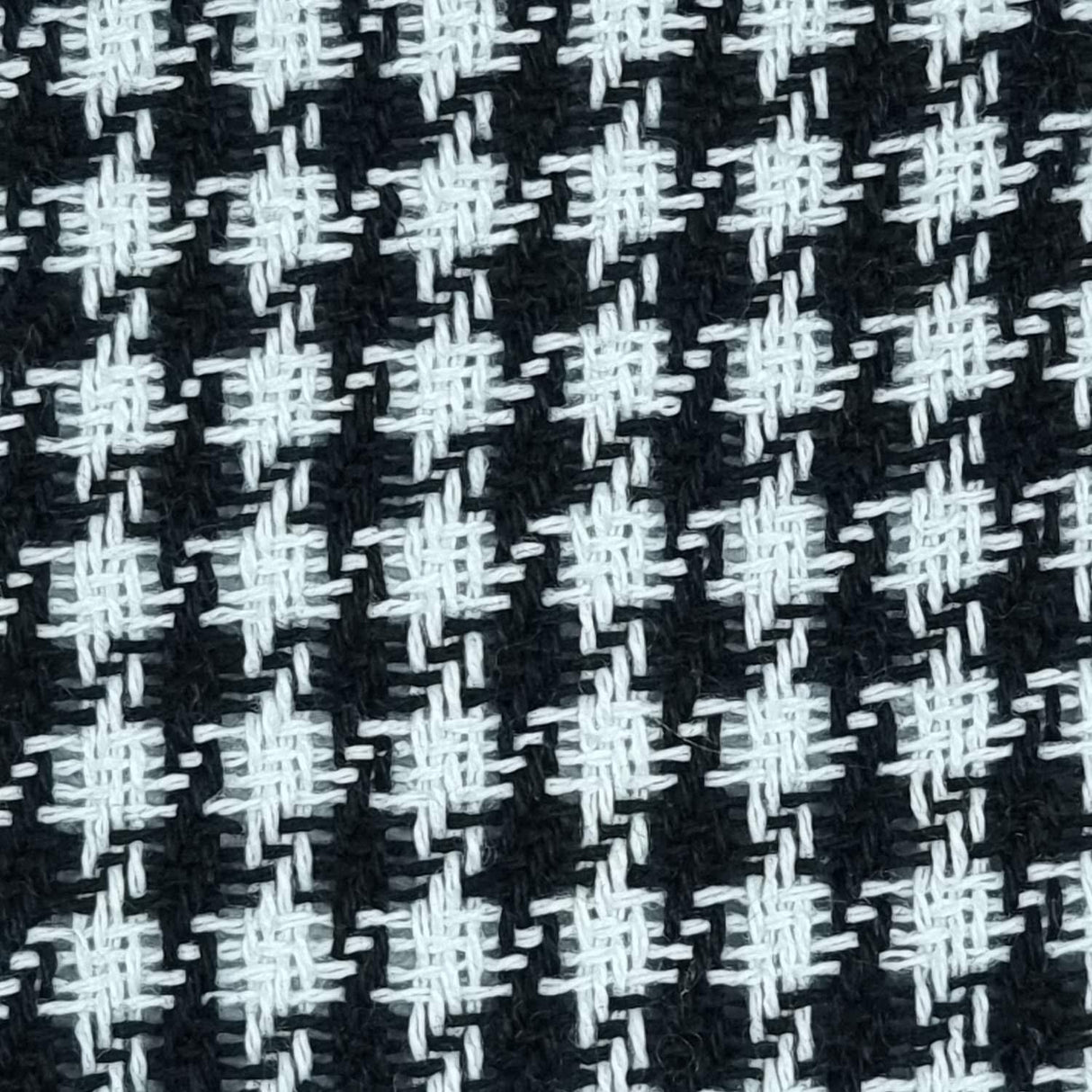 Houndstooth Polyester Woven Fabric | FAB1408 | 1.Green, 2.Pink, 3.Blue, 4.Black by Fabricis.com #