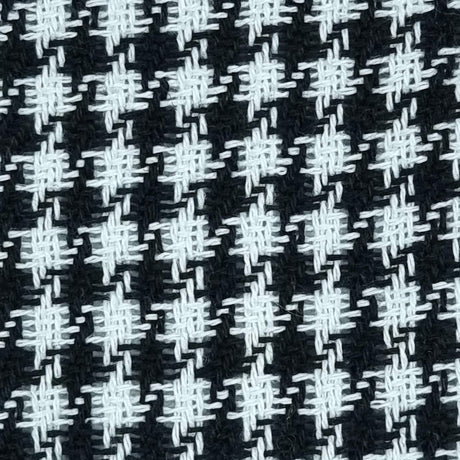 Houndstooth Polyester Woven Fabric | FAB1408 | 1.Green, 2.Pink, 3.Blue, 4.Black by Fabricis.com #