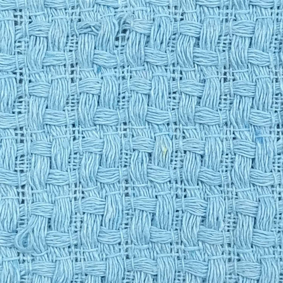 1.Blue-2.Pink-3.Beige-4.Black-Swatch - Dobby Weave Polyester Cotton Woven Fabric - FAB 1409