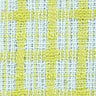 Check Polyester Woven Fabric | FAB1410 | 1.Yellow, 2.PInk, 3.Green, 4.Blue, 5.Lilac, 6.Orange, 7.Black by Fabricis.com #