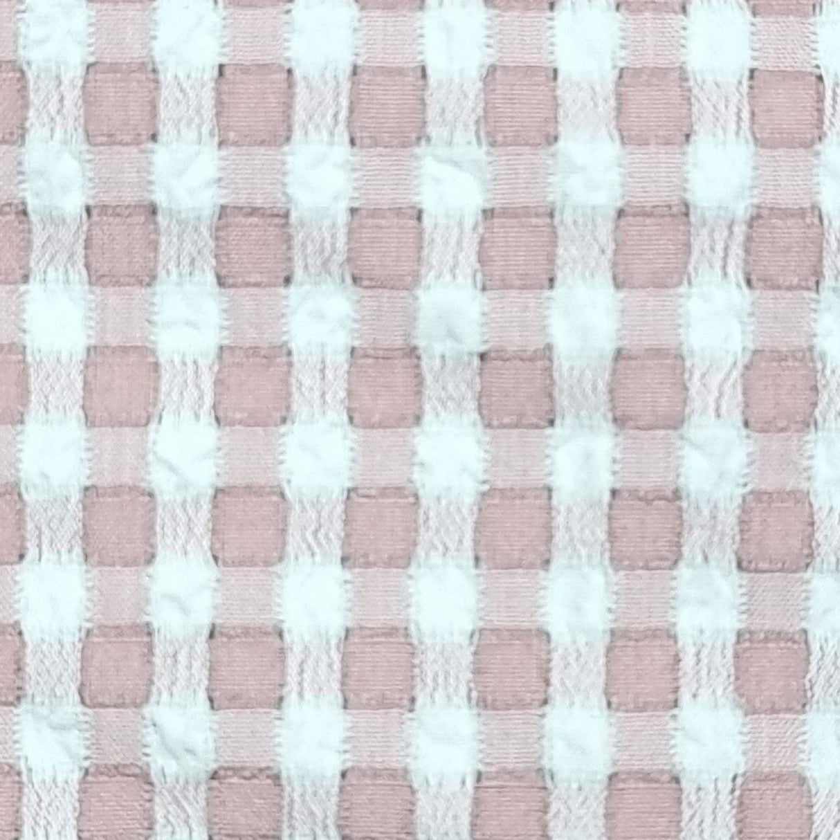 Gingham Rugs Polyester Spandex Woven Fabric | FAB1416 | 1.Orange, 2.Beige, 3.Grey, 4.Green, 5.Blue, 6.Pink Red, 7.Red, 8.Black by Fabricis.com #