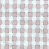 Gingham Rugs Polyester Spandex Woven Fabric | FAB1416 | 1.Orange, 2.Beige, 3.Grey, 4.Green, 5.Blue, 6.Pink Red, 7.Red, 8.Black by Fabricis.com #