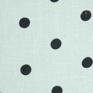 22mm Polka Dots Tencel  Linen Enzyme Wash Woven Fabric-White