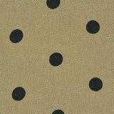 27mm Polka Dots Tencel  Linen Enzyme Wash Woven Fabric-Light Brown