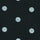 30mm Polka Dots Tencel  Linen Enzyme Wash Woven Fabric-Black