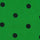 23mm Dots Enzyme Cotton Woven Fabric-Green