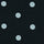 24mm Dots Enzyme Cotton Woven Fabric-Black