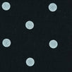 24mm Dots Enzyme Cotton Woven Fabric-Black
