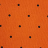 16mm Dots Enzyme Tencel Linen Woven Fabric-Orange