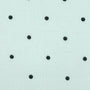 19mm Dots Enzyme Tencel Linen Woven Fabric-White