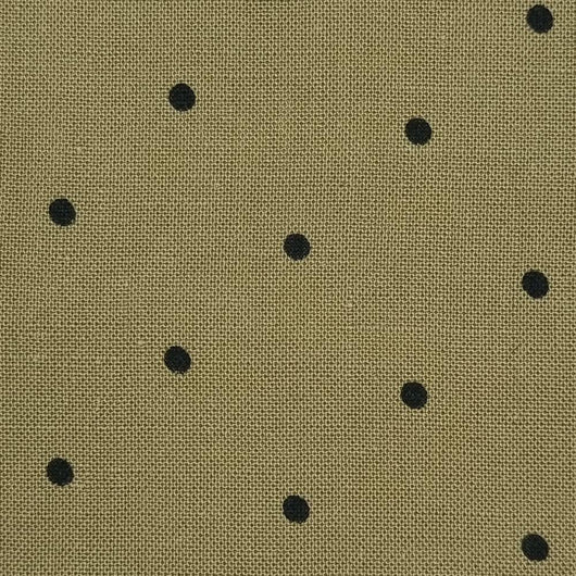 23mm Dots Enzyme Tencel Linen Woven Fabric-Brown