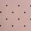 3mm Dots Enzyme Tencel Linen Woven Fabric | FAB1419 | 1.Pink, 2.Pink, 3.Pink, 4.Beige, 5.Beige, 6.Pink, 7.Orange, 8.Yellow, 9.Green, 10.Violet by Fabricis.com #