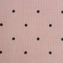 3mm Dots Enzyme Tencel Linen Woven Fabric | FAB1419 | 1.Pink, 2.Pink, 3.Pink, 4.Beige, 5.Beige, 6.Pink, 7.Orange, 8.Yellow, 9.Green, 10.Violet by Fabricis.com #