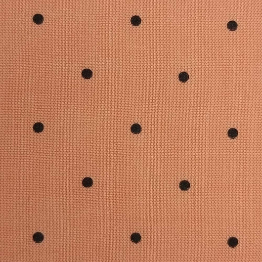 3mm Dots Enzyme Tencel Linen Woven Fabric | FAB1419 | 1.Pink, 2.Pink, 3.Pink, 4.Beige, 5.Beige, 6.Pink, 7.Orange, 8.Yellow, 9.Green, 10.Violet by Fabricis.com #