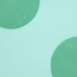 50mm Dots Enzyme Cotton Woven Fabric | FAB1420 | 1.Beige/Blue, 2.Green/Red, 3.Pink/Violet, 4.Blue/Green, 5.White/Green, 6.Yellow/Green, 7.Navy/White, 8.White/Black, 9.Black/White by Fabricis.com #