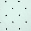 14mm Dots Enzyme Cotton Woven Fabric-White