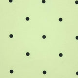 15mm Dots Enzyme Cotton Woven Fabric-Yellow