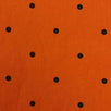 18mm Dots Enzyme Cotton Woven Fabric-Orange
