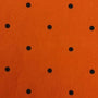 18mm Dots Enzyme Cotton Woven Fabric-Orange