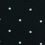 20mm Dots Enzyme Cotton Woven Fabric-Black