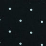 20mm Dots Enzyme Cotton Woven Fabric-Black