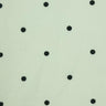 3mm Dots Enzyme Cotton Woven Fabric | FAB1421 | 1.Yellow, 2.Lilac, 3.Green, 4.Green, 5.Beige, 6.Pink, 7.Pink, 8.Blue, 9.Lilac, 10.White by Fabricis.com #