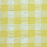 Check Yarn Dyed Cotton Woven Fabric | FAB1423 | 1.Pink, 2.Orange, 3.Green, 4.Lilac, 5.Yellow, 6.Blue by Fabricis.com #