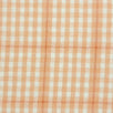 Yarn Dyed Check Cotton Woven Fabric-Orange