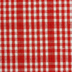 Yarn Dyed Check Cotton Woven Fabric-Red