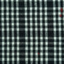 Yarn Dyed Check Cotton Woven Fabric-Black