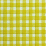 Check Yarn Dyed Cotton Woven Fabric-Yellow