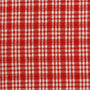 Yarn Dyed Check Cotton Woven Fabric-Red