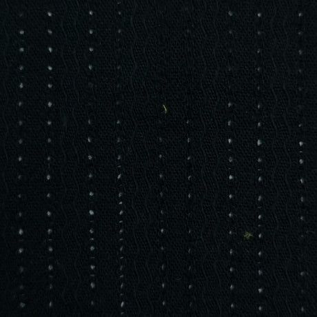 Stripe Jacquard Cotton Woven Fabric-Black