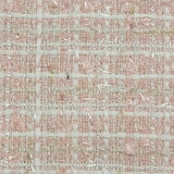 Tweed Yarn Dyed Polyester Woven Fabric | FAB1442 | 1.Pink, 2.Blue, 3.Green, 4.Beige by Fabricis.com #