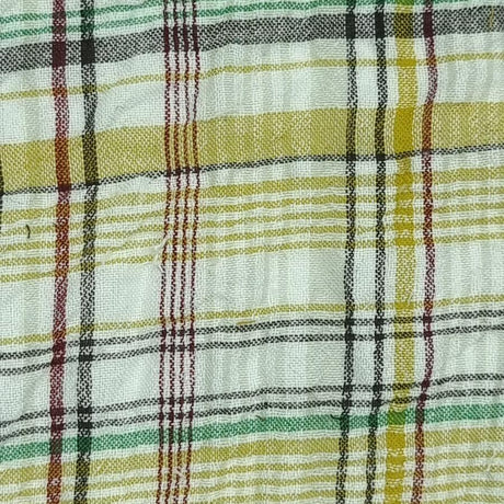 Flannel Check Cotton Woven Fabric | FAB1449 | 1.Multi, 2.Multi, 3.Multi by Fabricis.com #