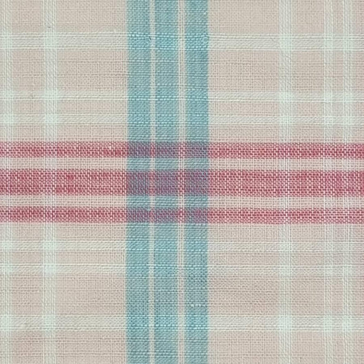 Check Flannel Cotton Woven Fabric | FAB1450 | 1.Multi, 2.Multi by Fabricis.com #