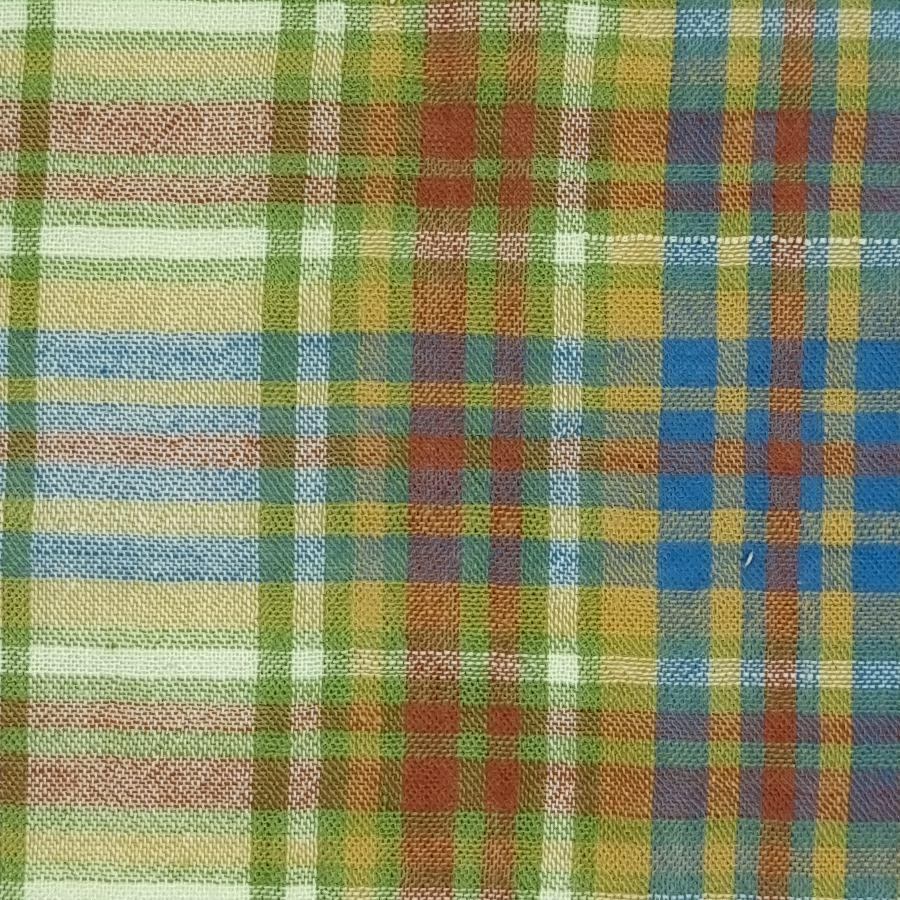 Flannel Yarn Dyed Check Woven Fabric | FAB1451 | 1.Multi, 2.Multi, 3.Multi by Fabricis.com #