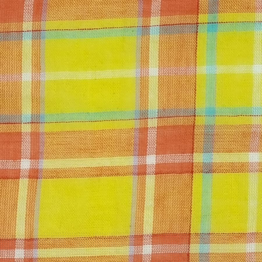 Flannel Check Yarn Dyed Woven Fabric - FAB 1452 - 2.Multi