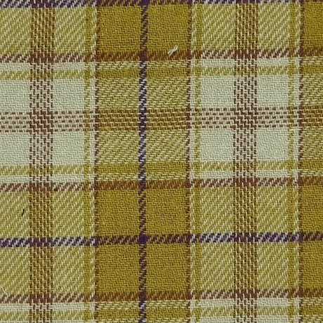 Flannel Check Yarn Dyed Cotton Fabric | FAB1453 | 1.Yellow, 2.Green, 3.Brick, 4.Grey, 5.Black by Fabricis.com #