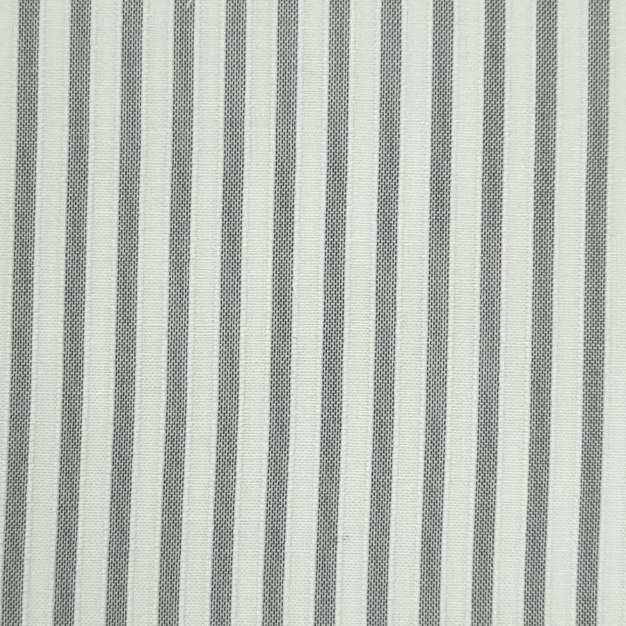 17mm Stripe Yarn Dyed Polyester Woven Fabric-Black