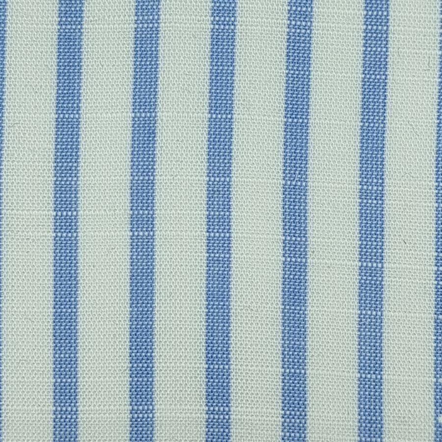 1.Blue-2.Blue-3.Red-4.Purple-5.Navy - 3mm Stripe Slub Yarn Dyed Rayon Woven Fabric - FAB 1455