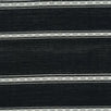 Stripe Rayon Nylon Polyester Woven Fabric-Black
