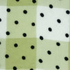 3mm Dots Flocking Check Polyester Woven Fabric | FAB1457 | 1.Blue, 2.White, 3.Ivory, 4.Brown, 5.Green, 6.Green, 7.Grey, 8.Pink, 9.Brown, 10.Purple by Fabricis.com #