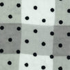 3mm Dots Flocking Check Polyester Woven Fabric | FAB1457 | 1.Blue, 2.White, 3.Ivory, 4.Brown, 5.Green, 6.Green, 7.Grey, 8.Pink, 9.Brown, 10.Purple by Fabricis.com #